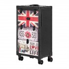 Barber Trolley Gabbiano C12 Black